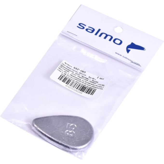Груз SALMO Spoon скользящий 085г SSP-085